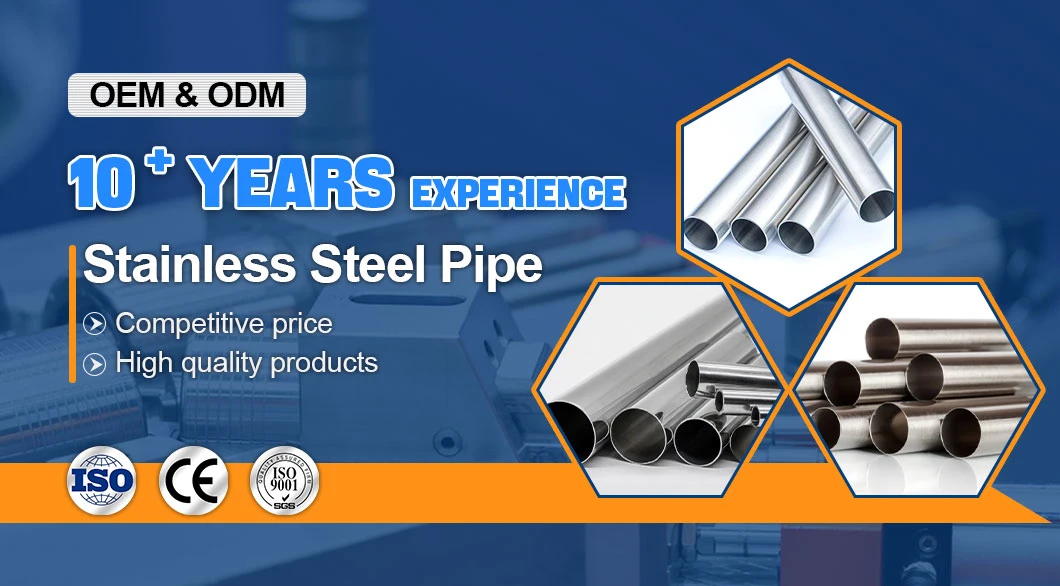 High Strength 304 316 430 204 Cold Rolled Factory Cheap Price Square Stainless Steel Tube/Pipe