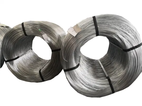 Fio de aço galvanizado com certificação Bis da Índia/fio de ferro/fio de ligação 1,25 mm 2,90 mm